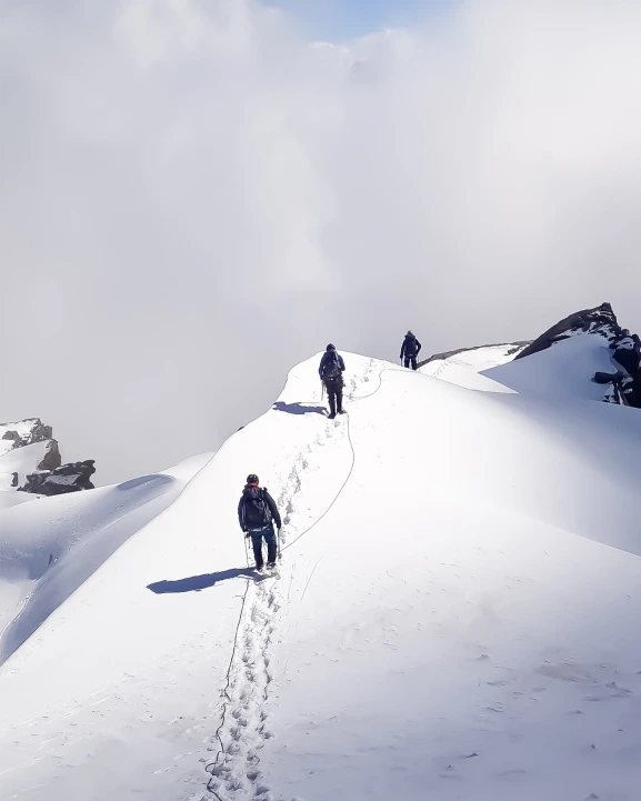 The Deo Tibba Glacier & Icefall