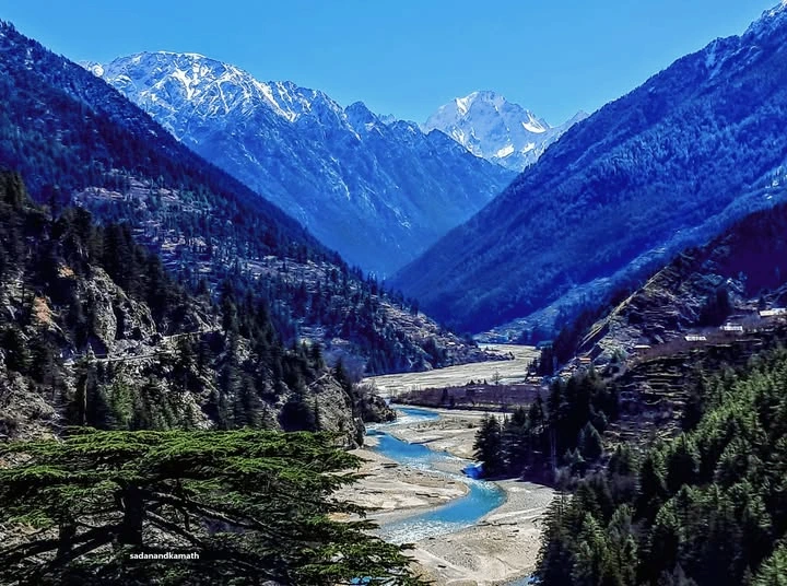Bhagirathi River valley