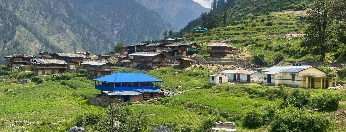Traditional Garhwali Mountain Villages